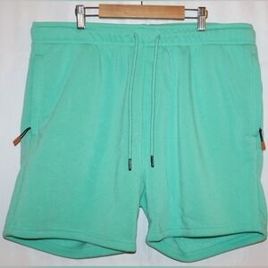Brooklyn Cloth Mint Green Shorts. 5" Short. XL. Like New.